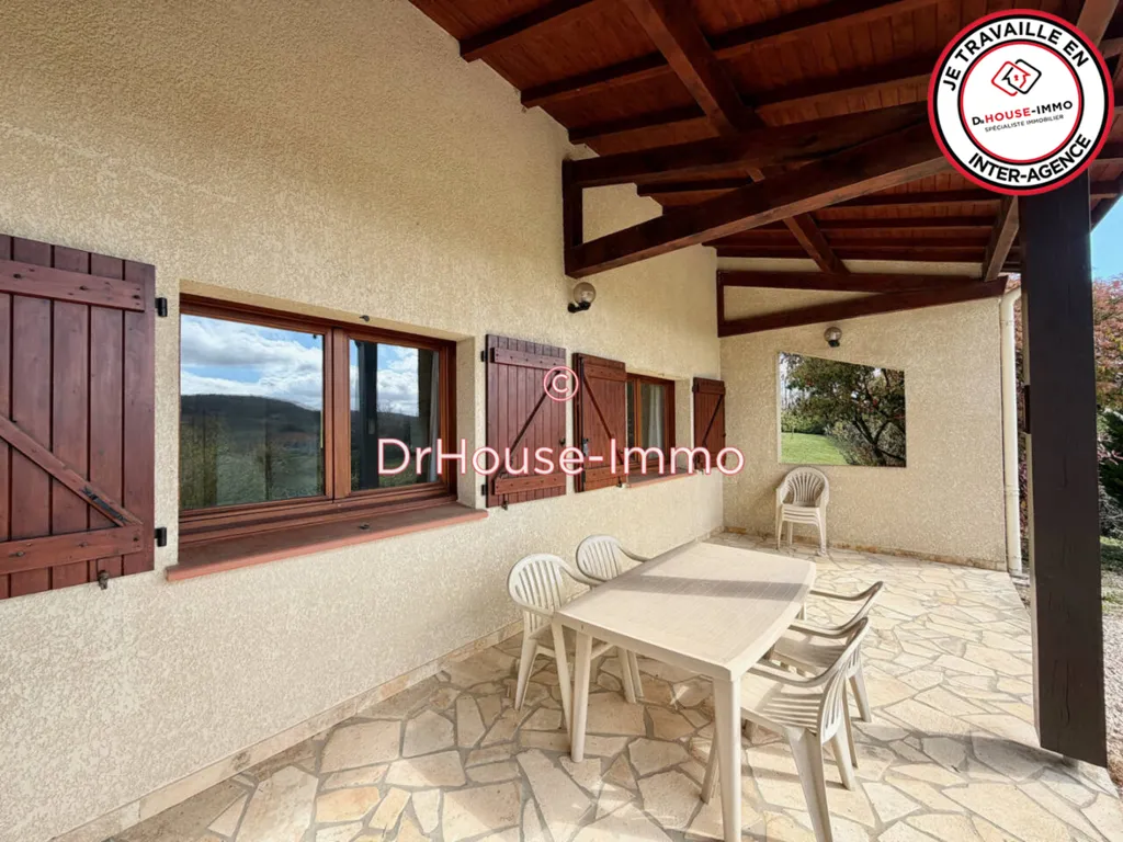 Terrasse - Villa avec Vue Panoramique sur les Pyrénées à Aurignac