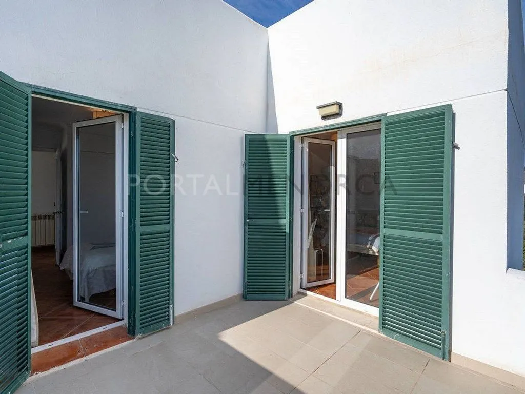 Terrass - Chalet with Pool in Cala'n Blanes, Menorca