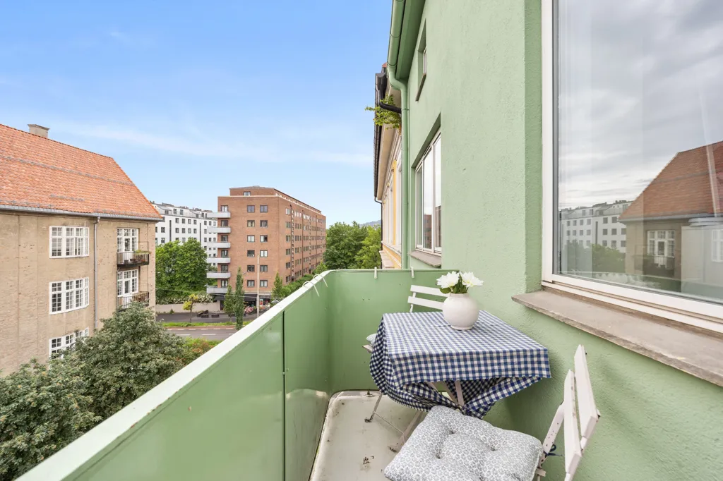Rõdu - Modern Apartment with Balcony in Fagerborg