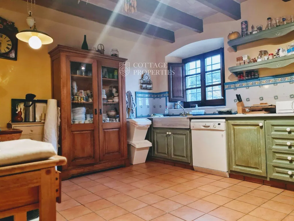 Cucina - Rustic Estate with Masia in Llagostera