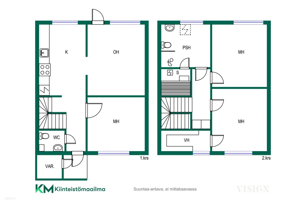 Plaan - Owner-Occupied Apartment with Sauna in Espoo
