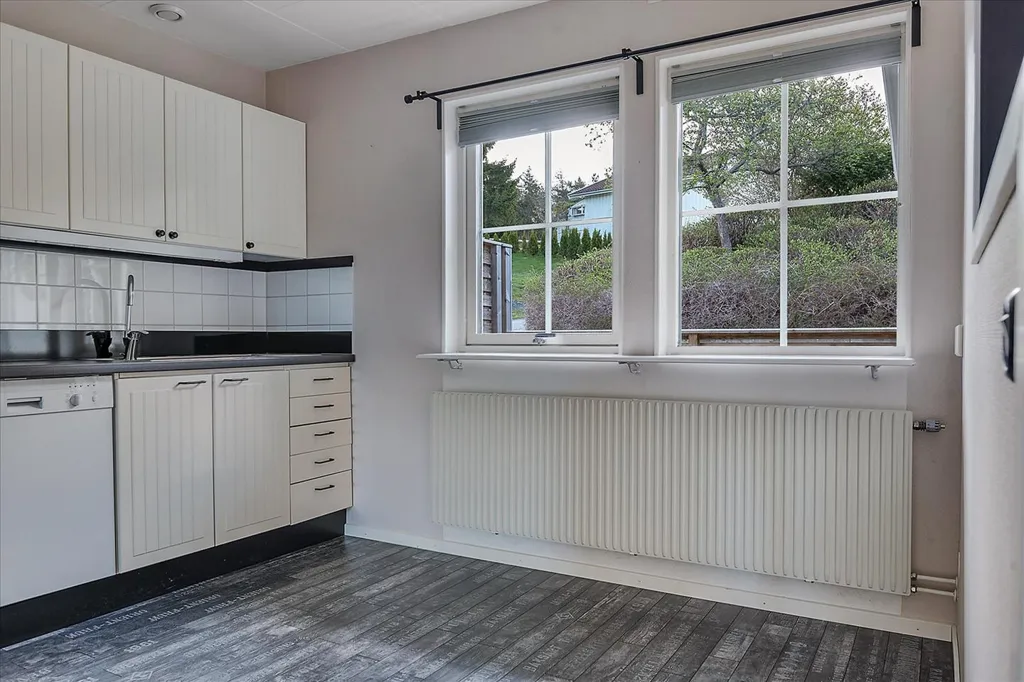 Köök - Apartment with Balcony in Central Strömstad