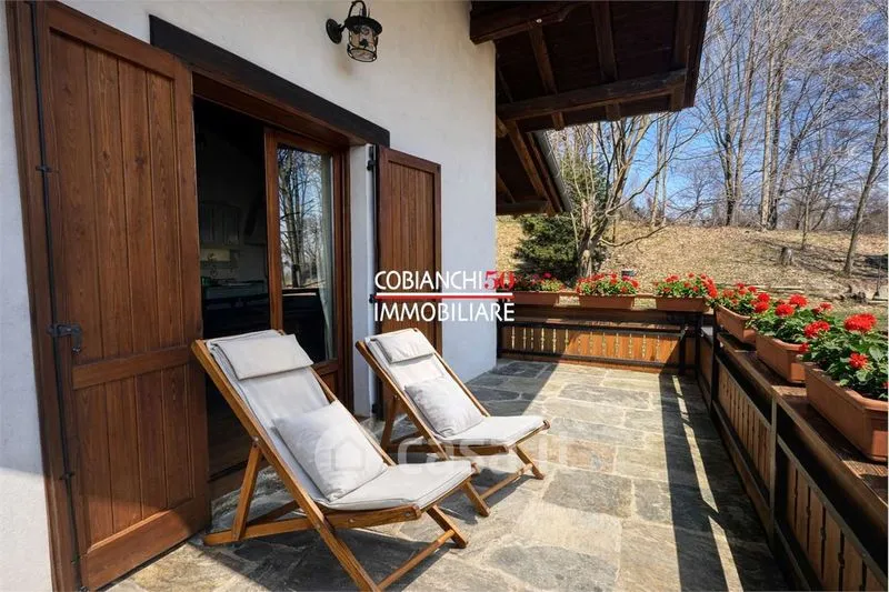 Terrasse - Chalet with Lake View in Caprezzo