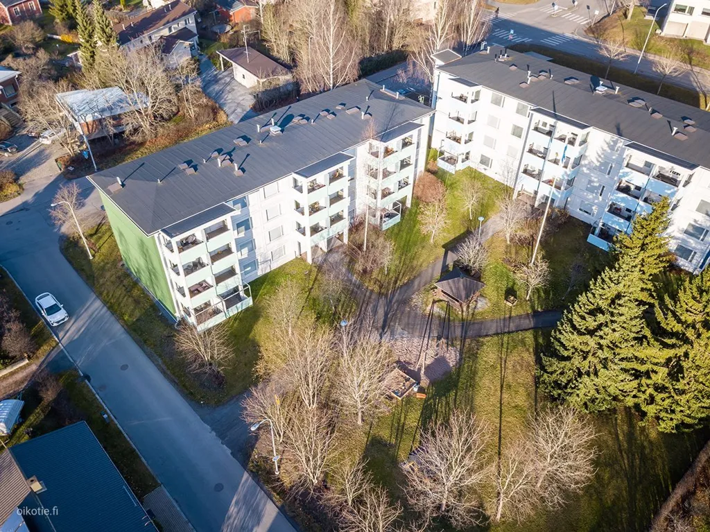 Vue aérienne - Modern Studio Flat Near Tampere University