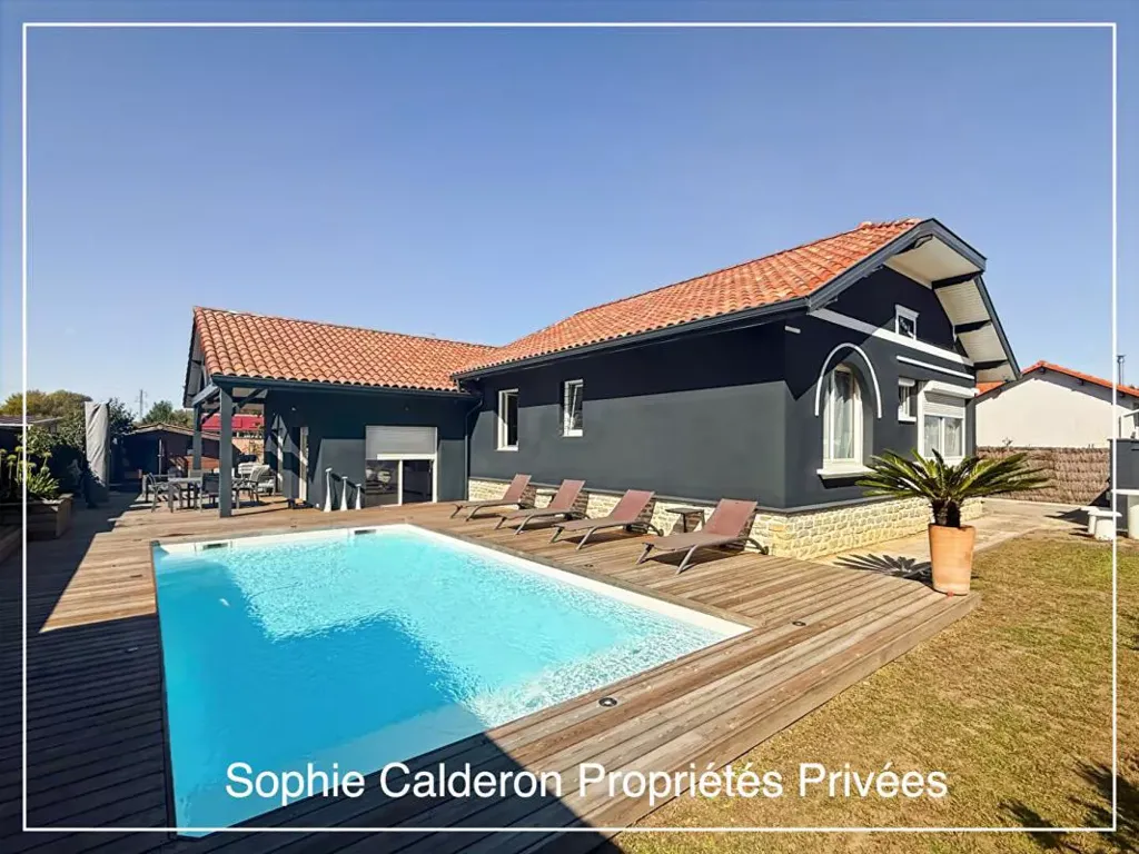 Bassein - House with Pool near Narrosse