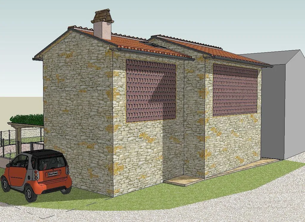 Rustico Under Renovation with Private Garden in Massa Macinaia