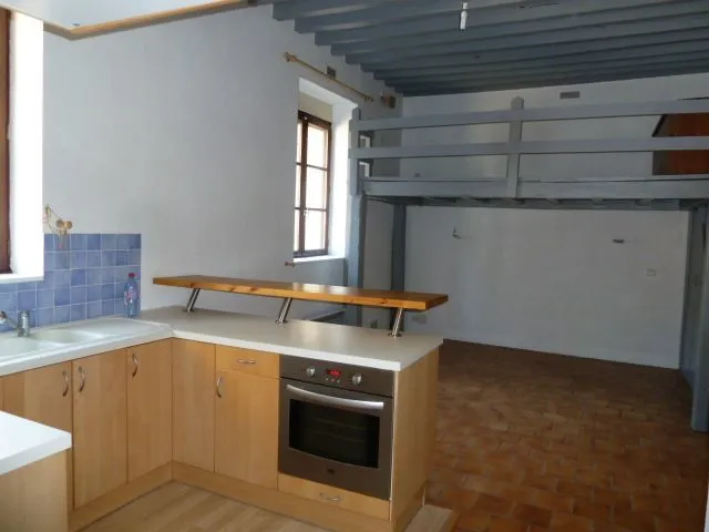 Cuisine - Appartement de Caractère avec Mezzanine à Triel-sur-Seine