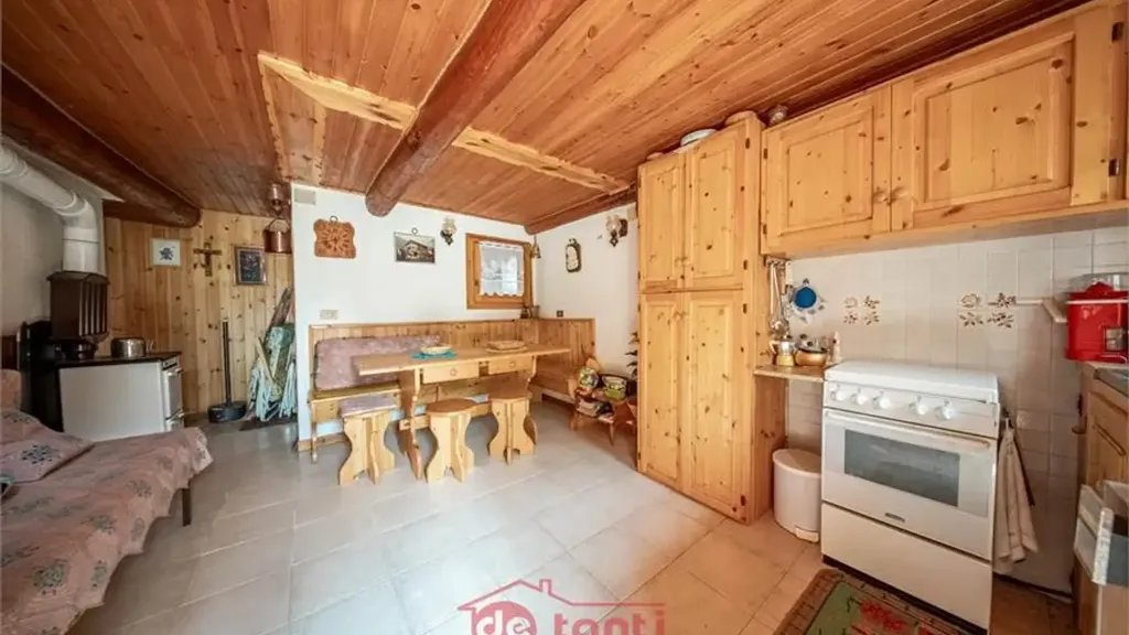 Salle à manger - Baita with Mountain View in San Giacomo Filippo