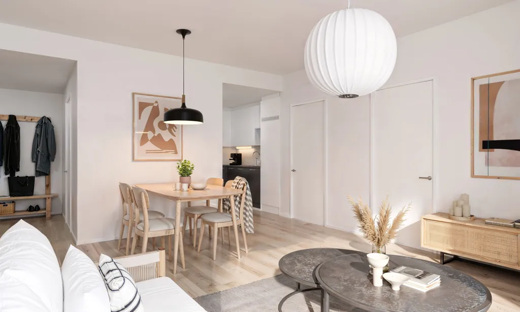 Elutuba - Modern Apartment with Balcony in Tampere