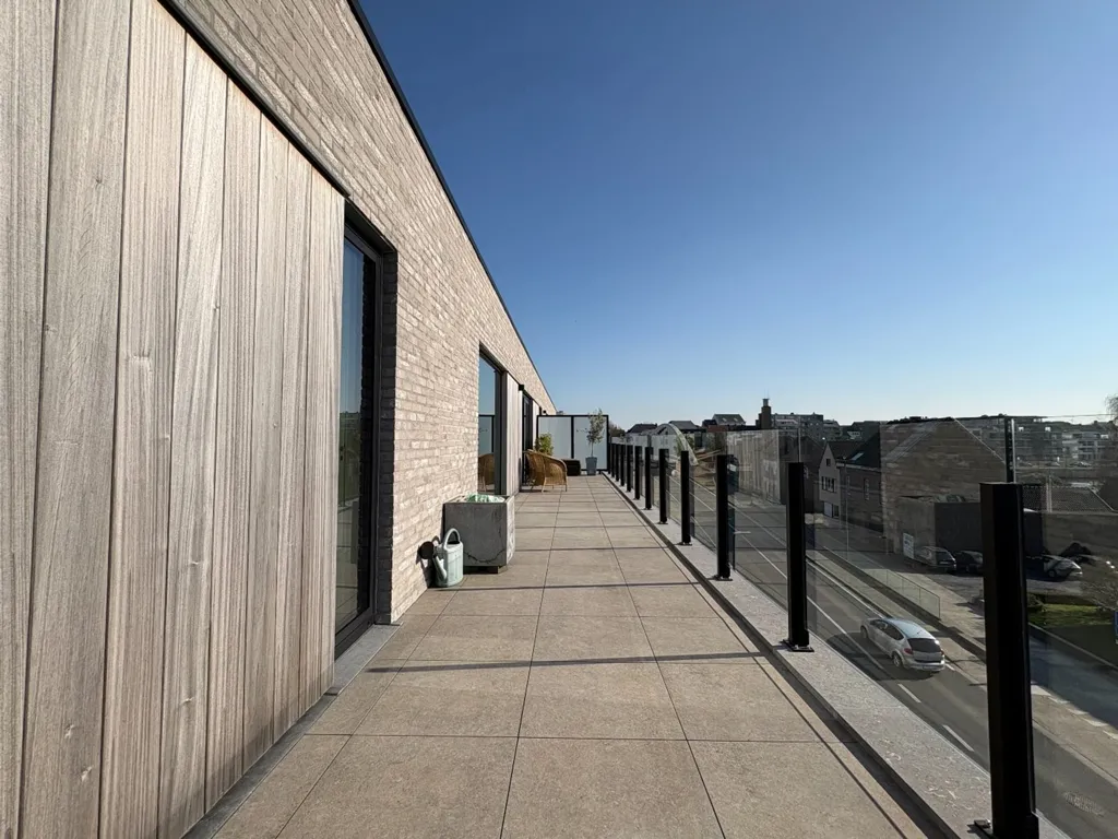 Balcone - Penthouse with River View in Over-Leie