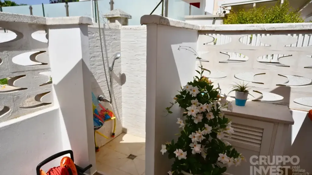 Terrasse - Apartment with Private Garden in Torre Canne