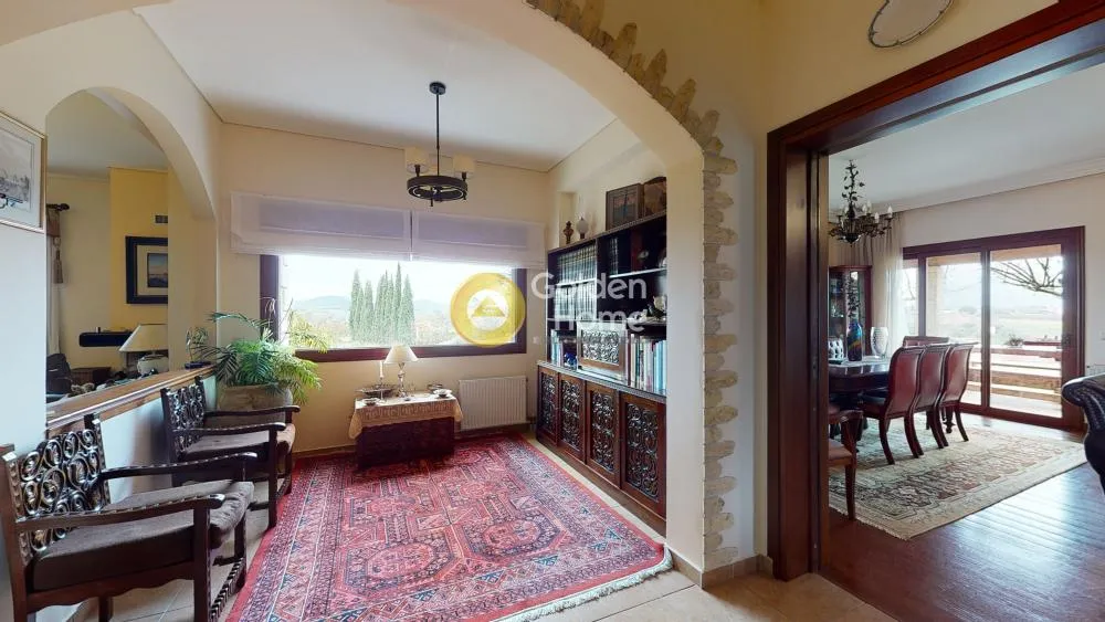 Salle à manger - Detached Villa with Unobstructed Views in Vravrona