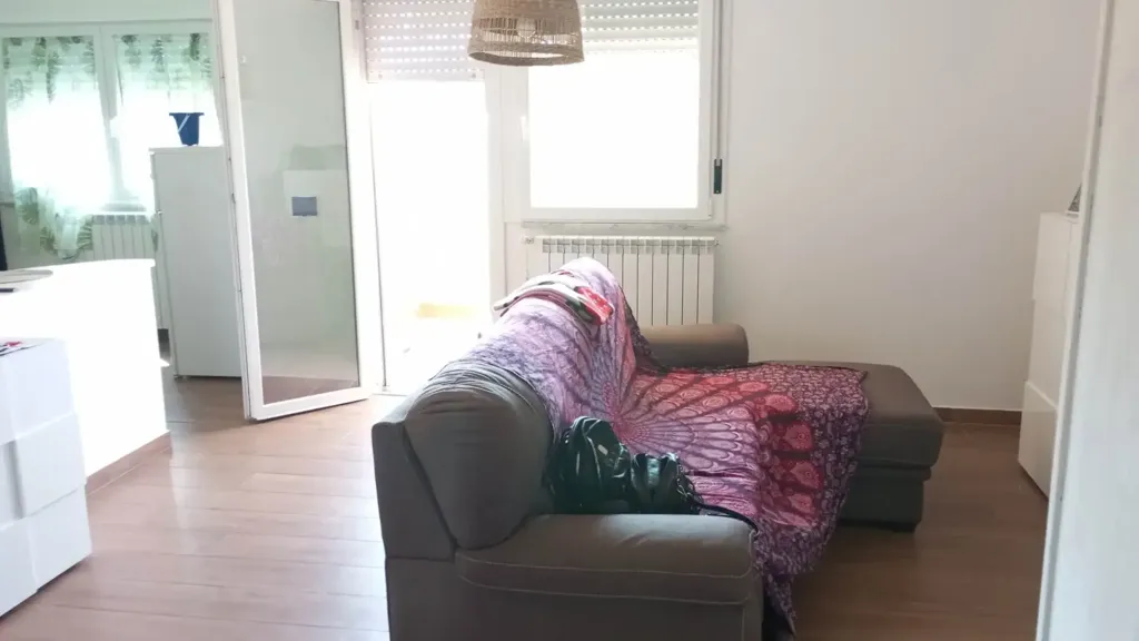 Living Room - Rented Apartment with Terrace in La Spezia