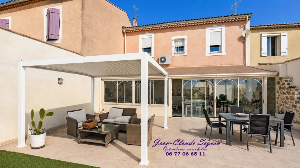 Terrasse - Maison de Ville avec Véranda à Miramas