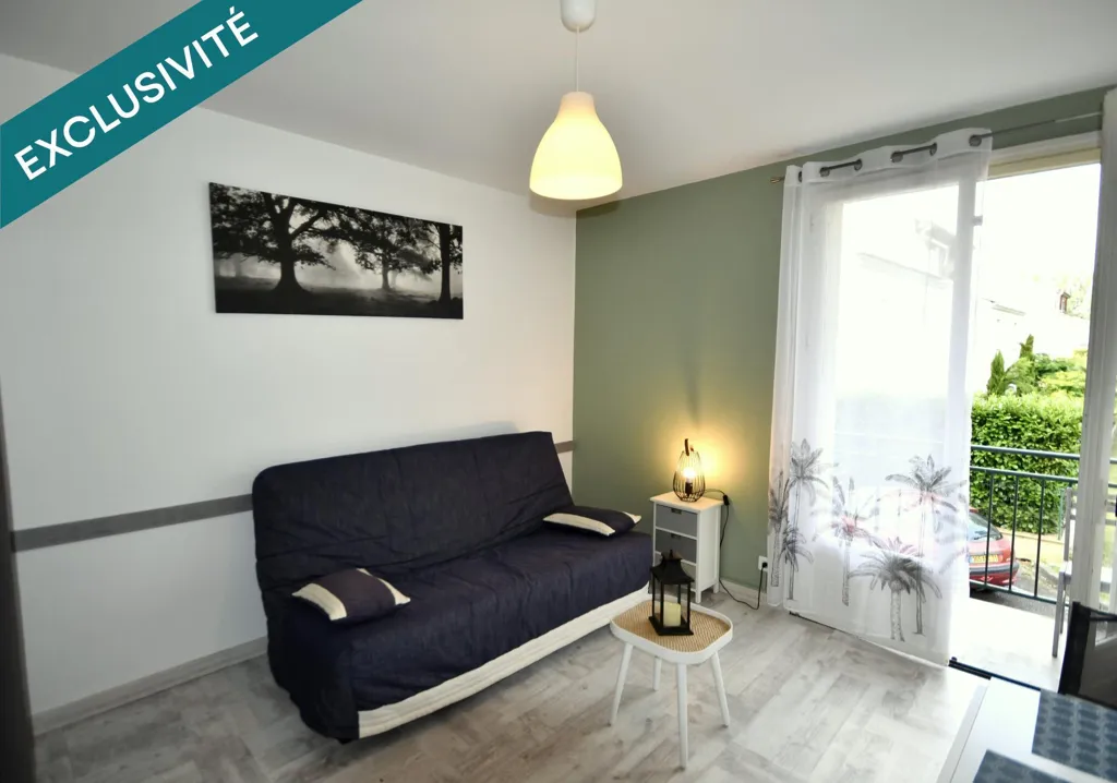 Séjour - Studio Meublé avec Balcon à Agen