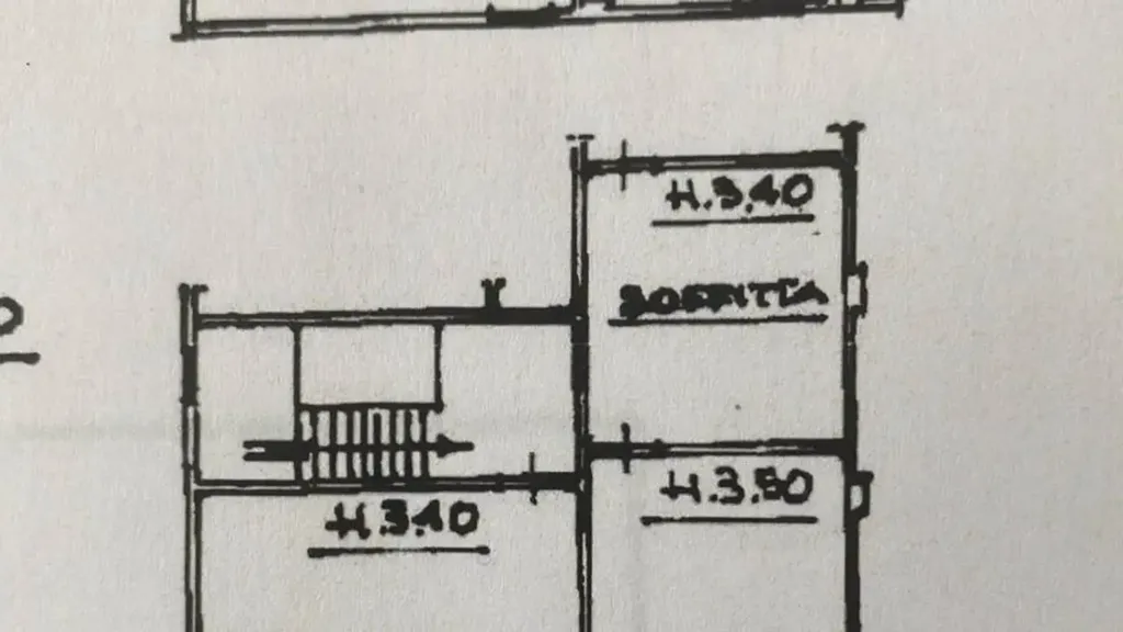 Plan - Rustic Property with Land in Campogalliano