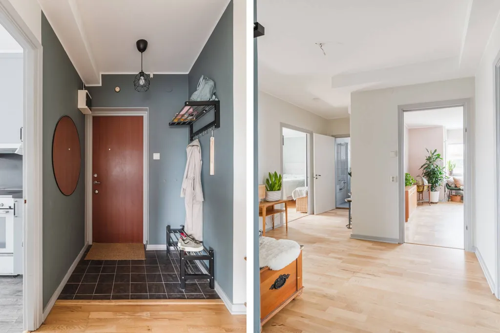 Entrée - Apartment with Balcony in Restalundsvägen