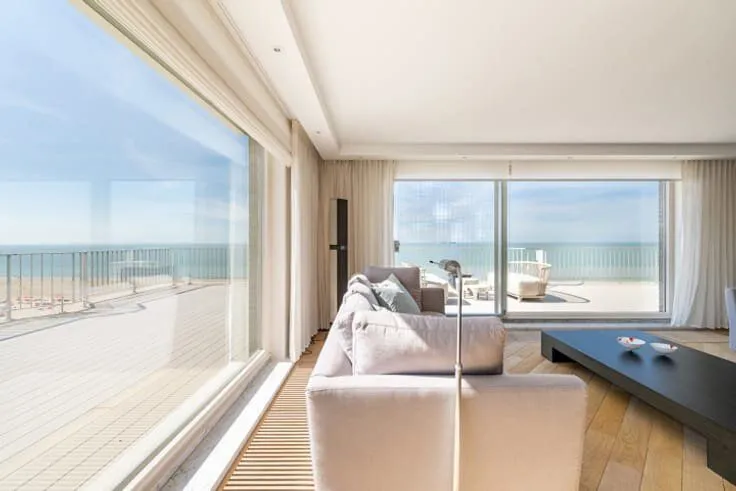Séjour - Appartement avec Vue Mer à Knokke-Heist