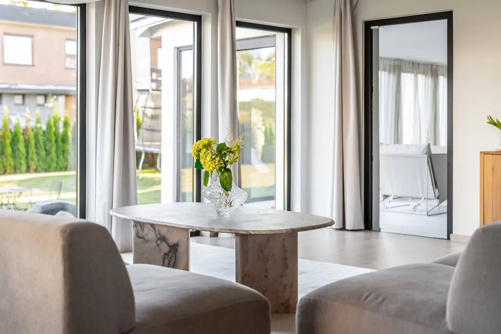 Séjour - Renovated Villa with Garden in Lindö