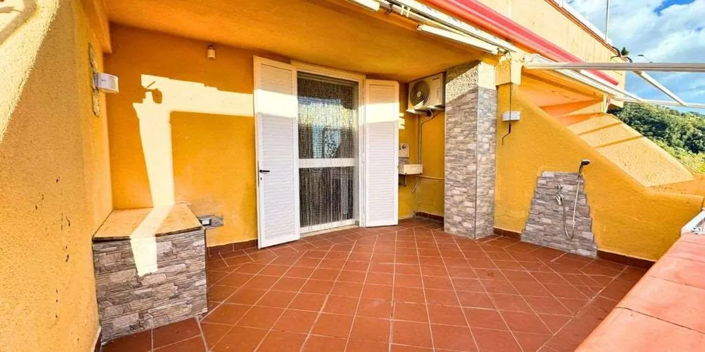 Terrasse - Rustic Apartment with Sea View in Belvedere Marittimo