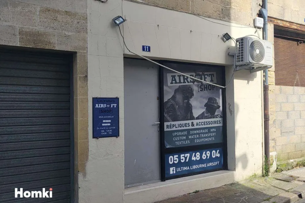 Välivaade - Commercial Property with Two Entrances in Libourne Centre