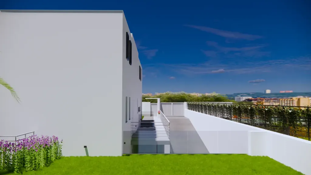 Modern Villa with Pool in Palermo