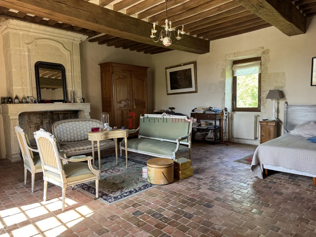 Soggiorno - 16th-Century Manor in Perche Nature Park