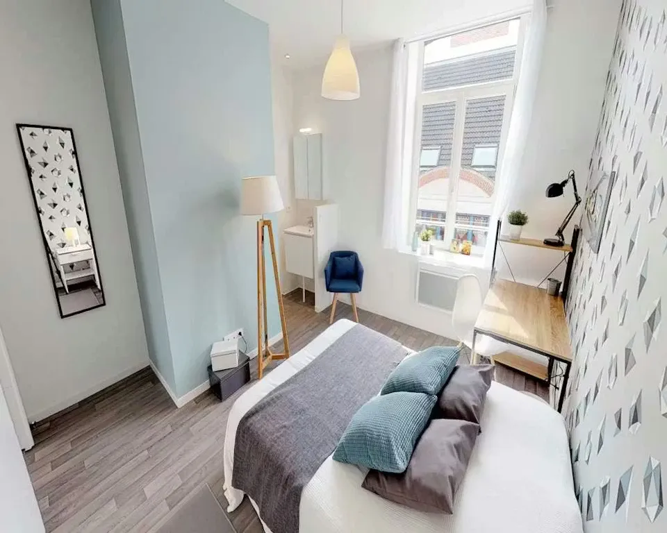 Magamistoad - Apartment with Kitchen Amenities in Lille