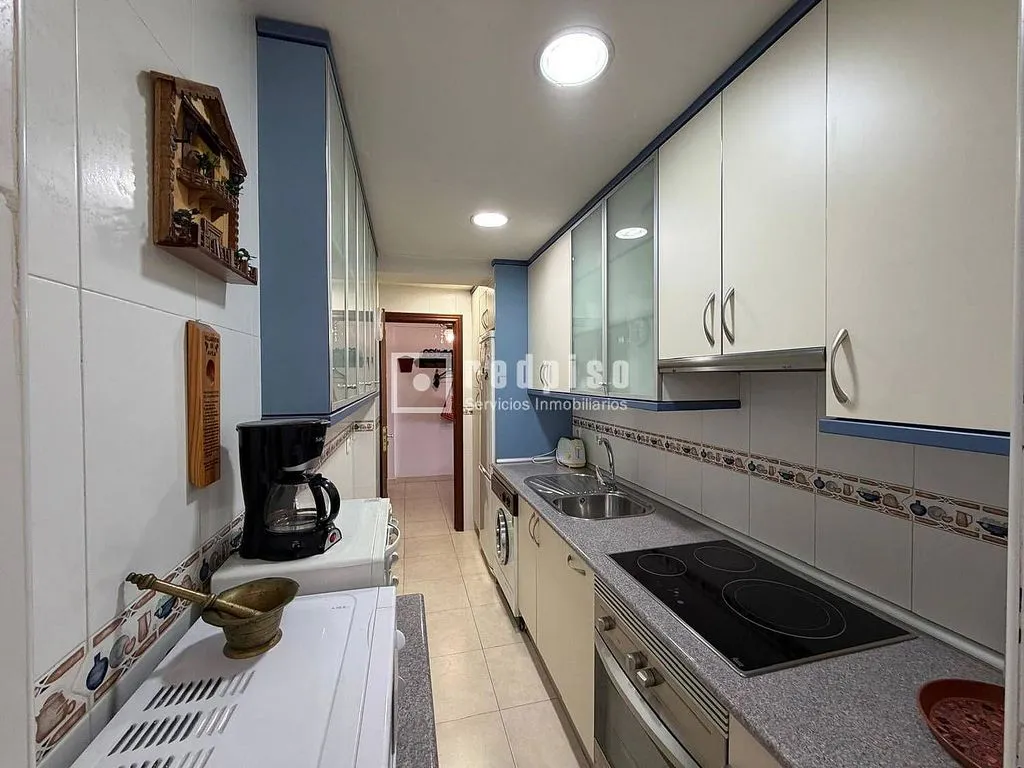 Cuisine - Apartment with Terrace in Valderas - Los Castillos