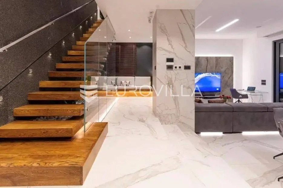 Séjour - Luxury Villa with Pool and Views in Seget, Trogir