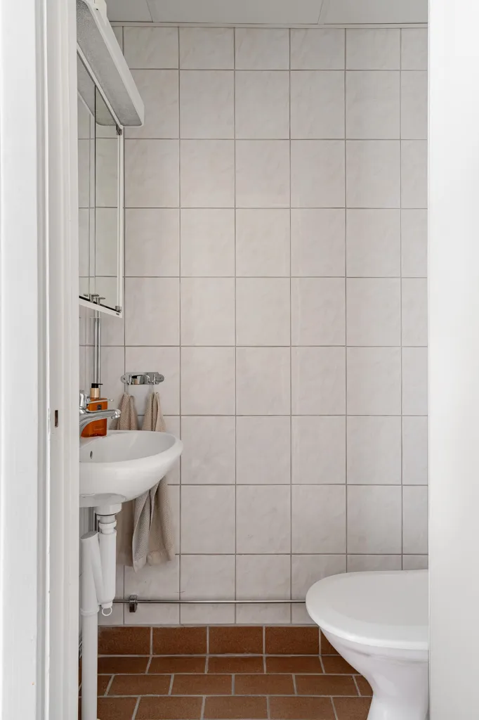 Salles de bain - Apartment with Cathedral View in Linköping Centre