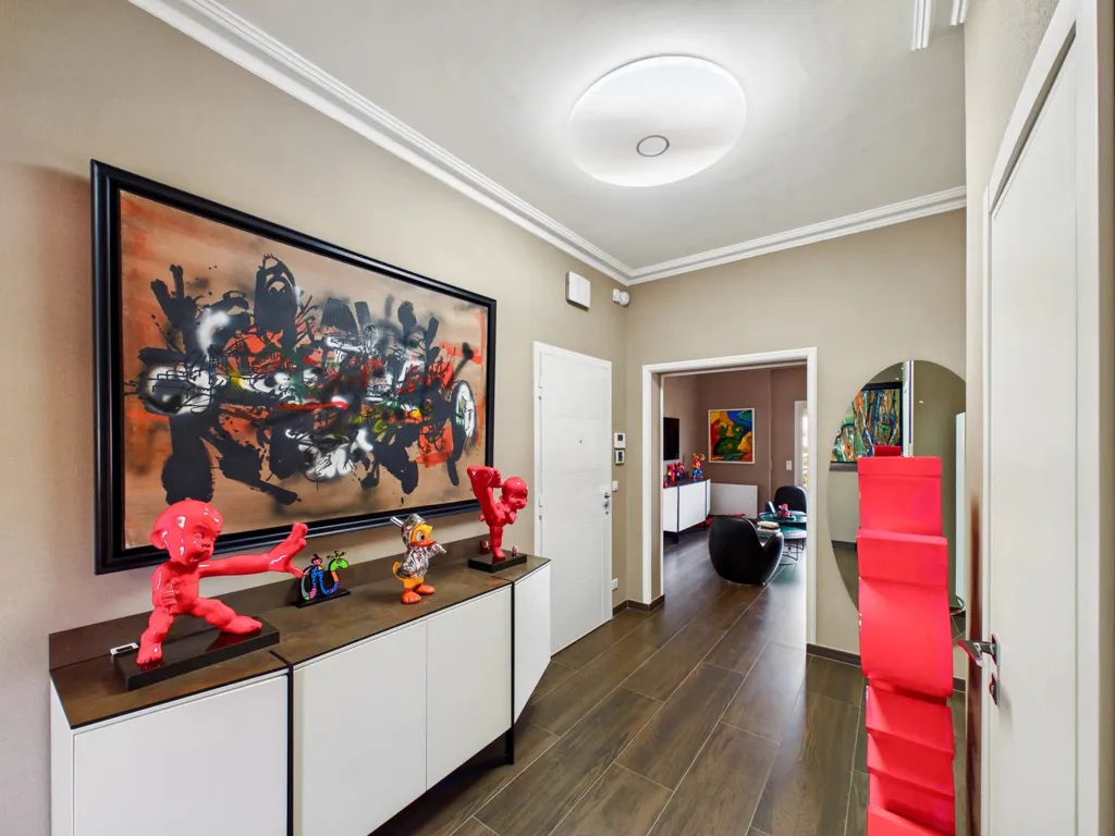 Entrée - Appartement Luxueux avec Balcons à Menton