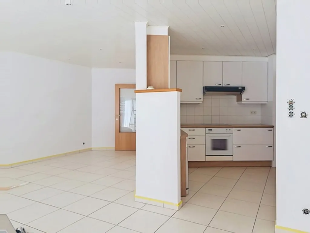Cuisine - Appartement rez-de-chaussée avec terrasse à Sterrebeek