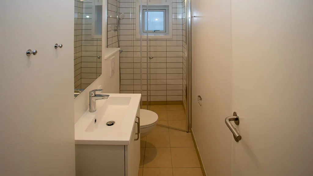 Salles de bain - Renovated Flat with New Features in Frederikshavn