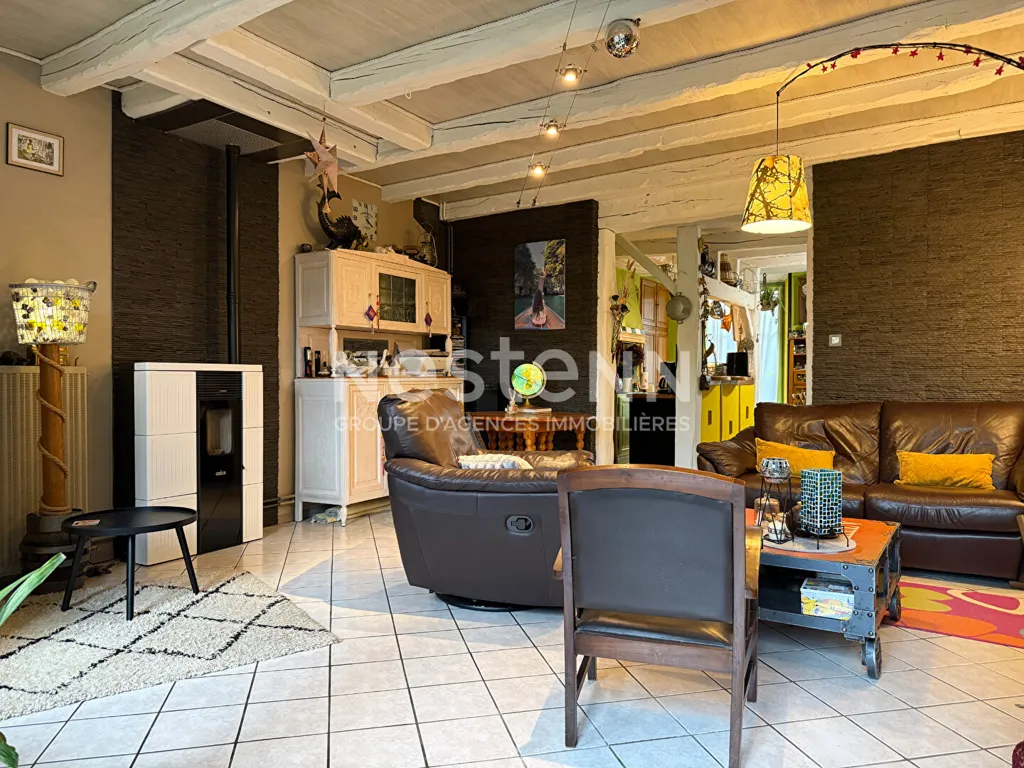 Séjour - Maison de Ville avec Jardin à Verdun