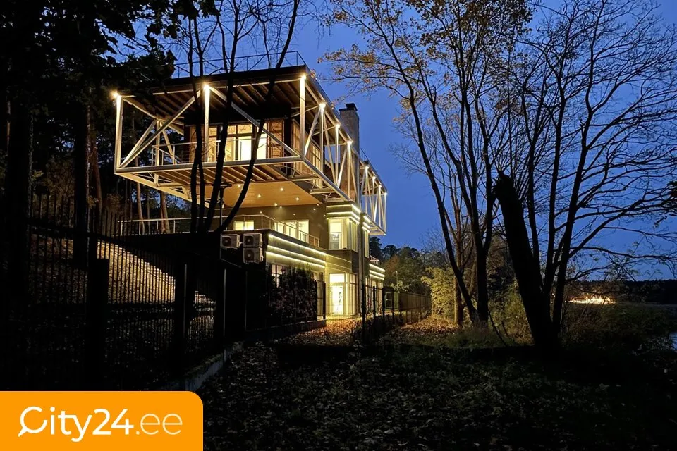 Exterior - Architectural Gem by the Lake in Latvia