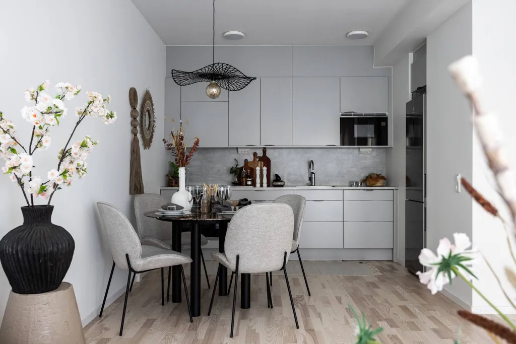Söögituba - Modern Apartment with Balcony in Karlastaden