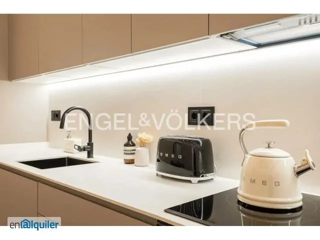 Köök - Modern Flat with Balcony in Eixample