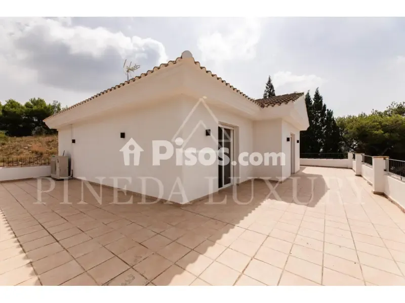 Terrasse - Luxury Chalet with Sea Views in Los Monasterios