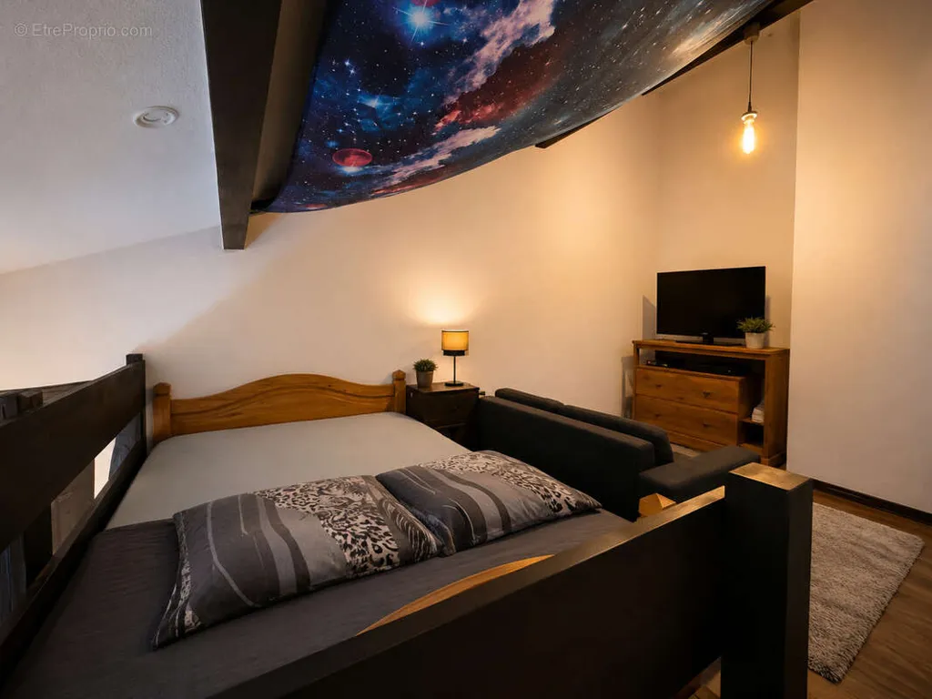 Chambres - Appartement Duplex avec Vue Montagnes à Bogève