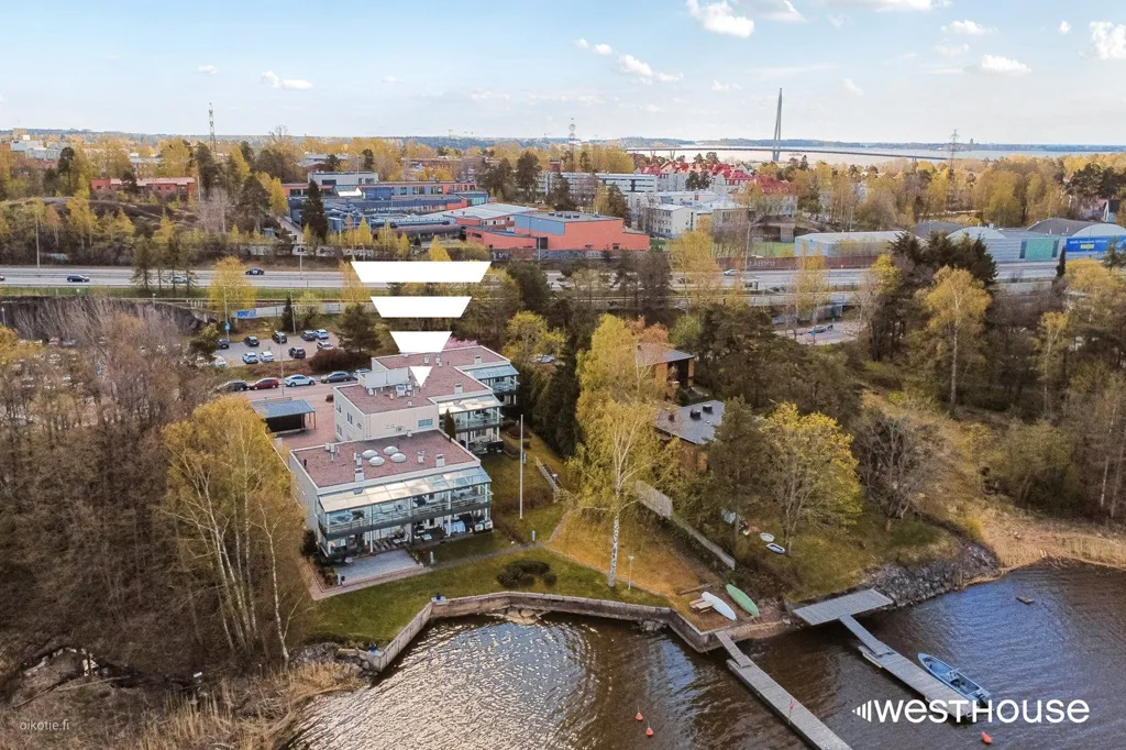 Õhuvaade - Apartment with Sea View in Kulosaari