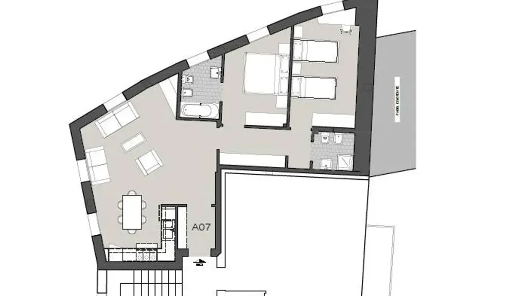 Plan - New Trilocale with Ascensor in Valmadrera