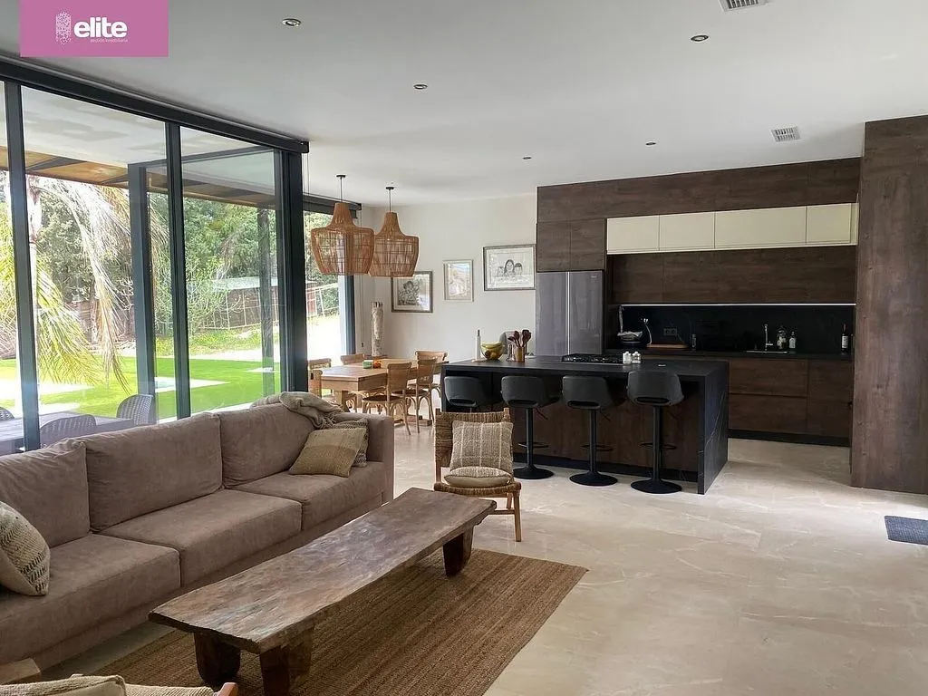 Séjour - Single-Storey Chalet with Pool in El Juncal