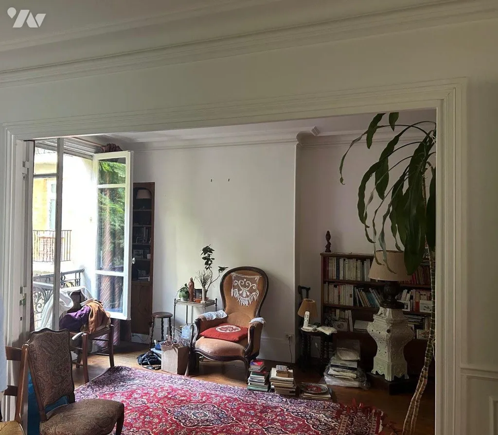Soggiorno - Paris 3-Piece with Courtyard View in 15th Arrondissement