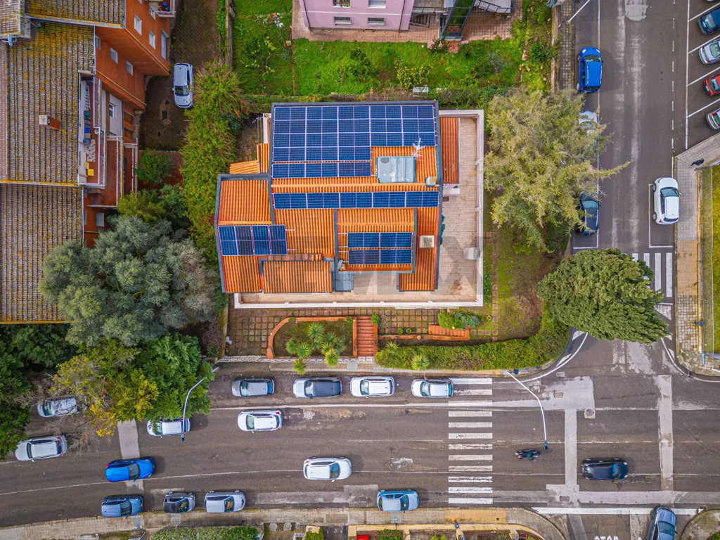 Vue aérienne - Renovated Flat with Terraces in Luna e Sole, Sassari