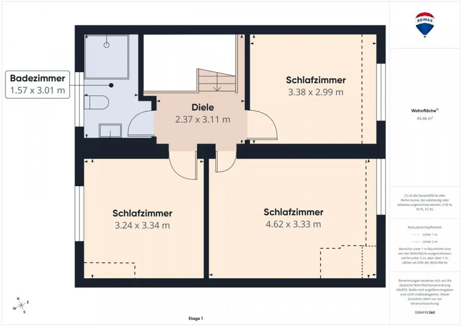 Plan - Maison 6 pièces à Quierschied