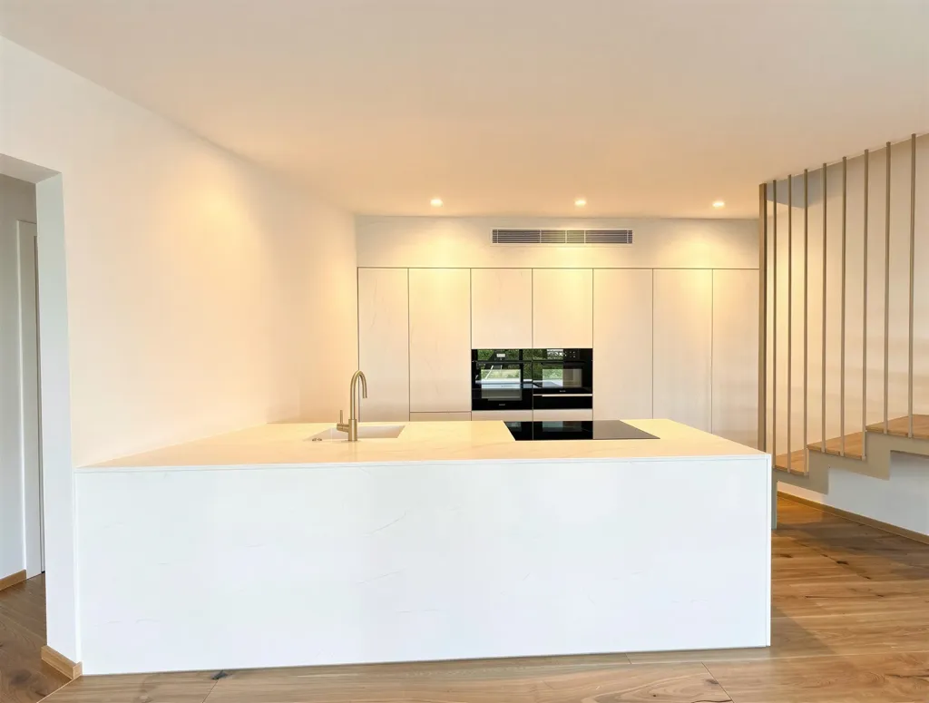 Köök - New-Build Villa with Mountain View in Son Oliver