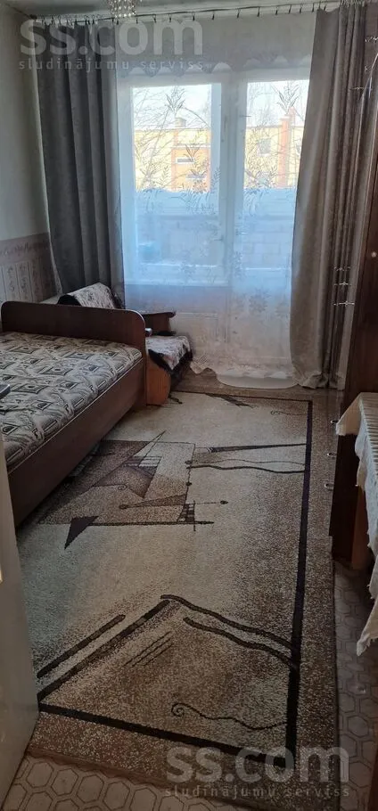 Chambres - 2-Bedroom Flat with Balcony in Balvi