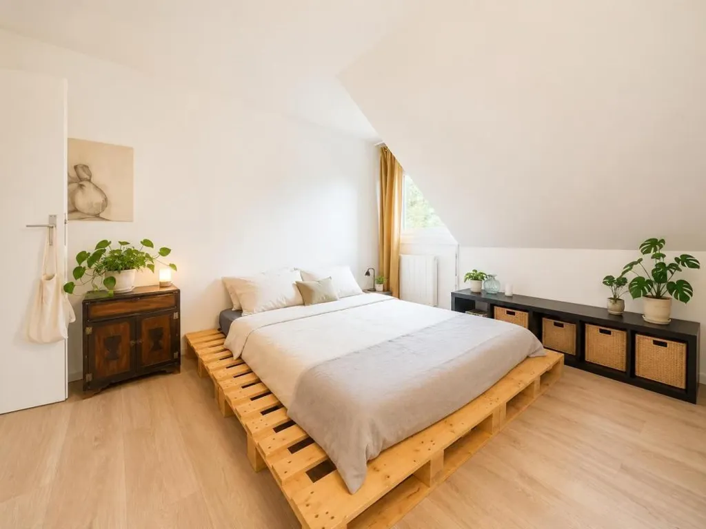 Camere da letto - 2-Bedroom Flat with Mezzanine in Central Location
