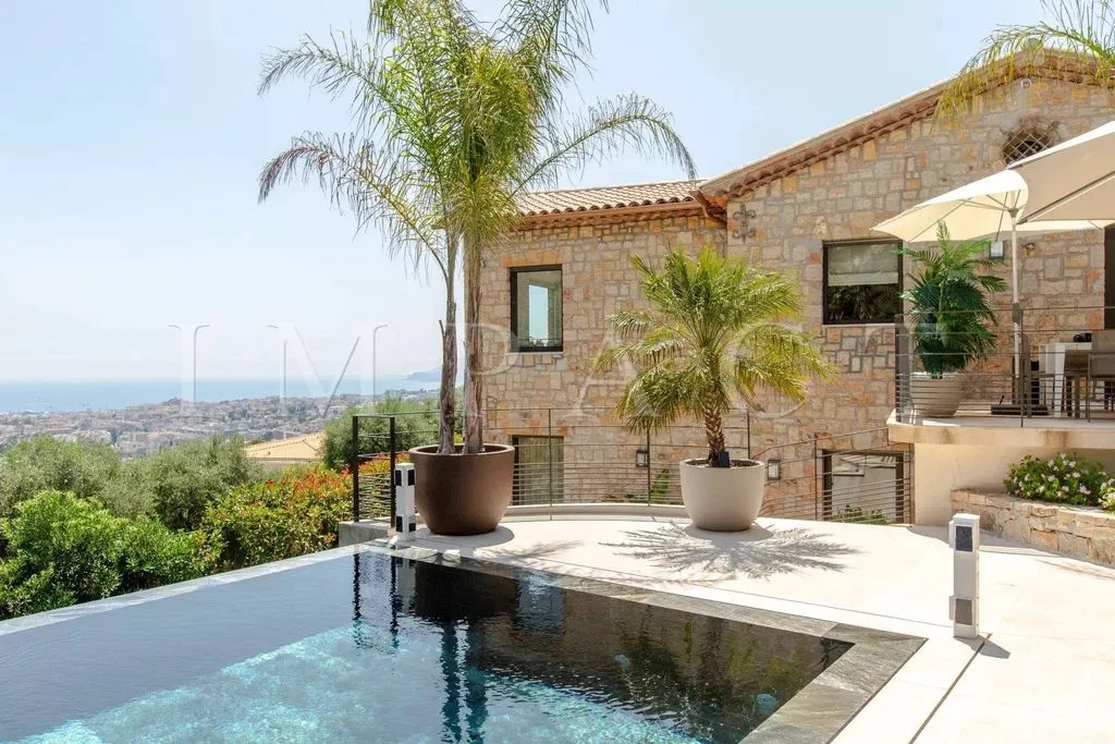 Bassein - Luxury Villa with Sea View in Le Cannet